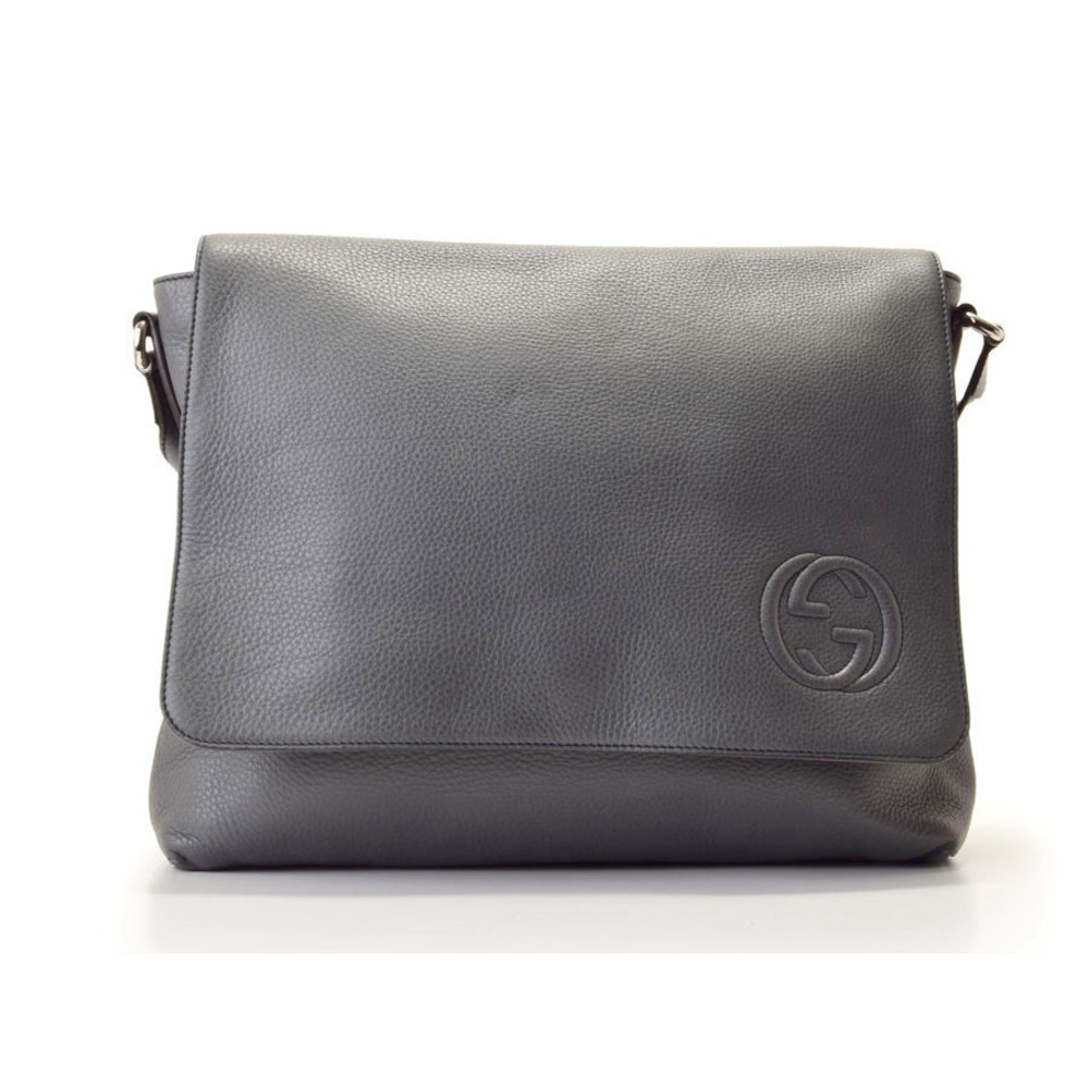 Gucci Gray leather shoulder bag - Picture 2 of 11